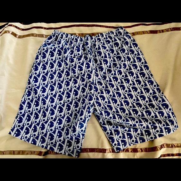 dior swim trunks men's